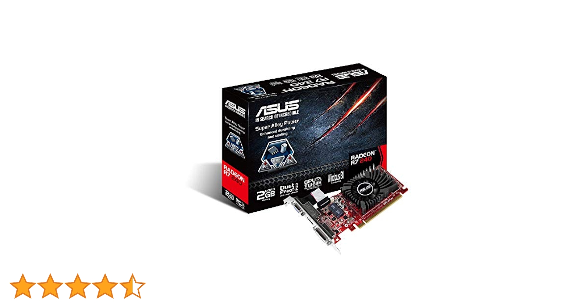 ゲーミングPC用グラフィックボード Amazon | R7240-2GD3-L [PCI-Express x16スロット対応